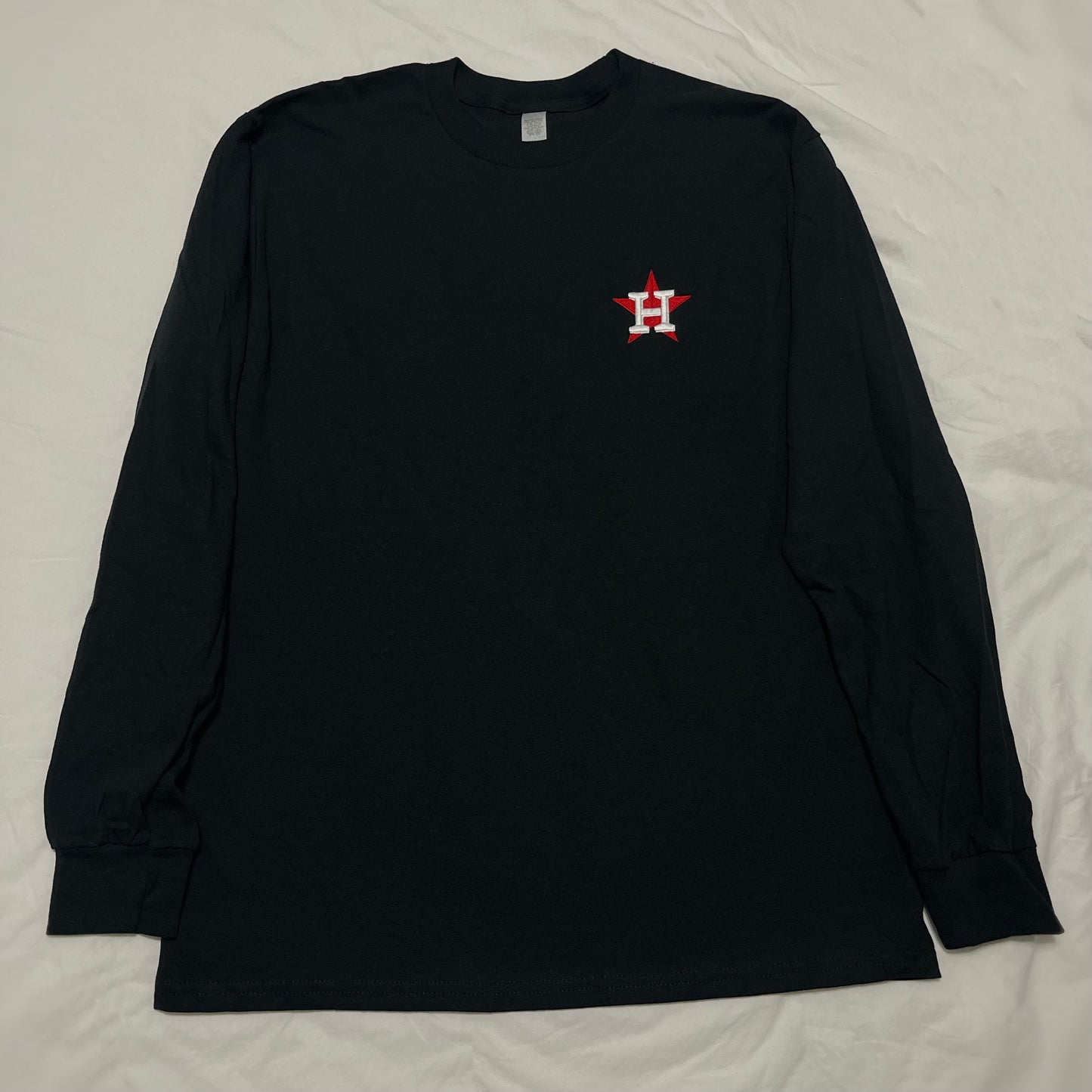 Houston red long-sleeve